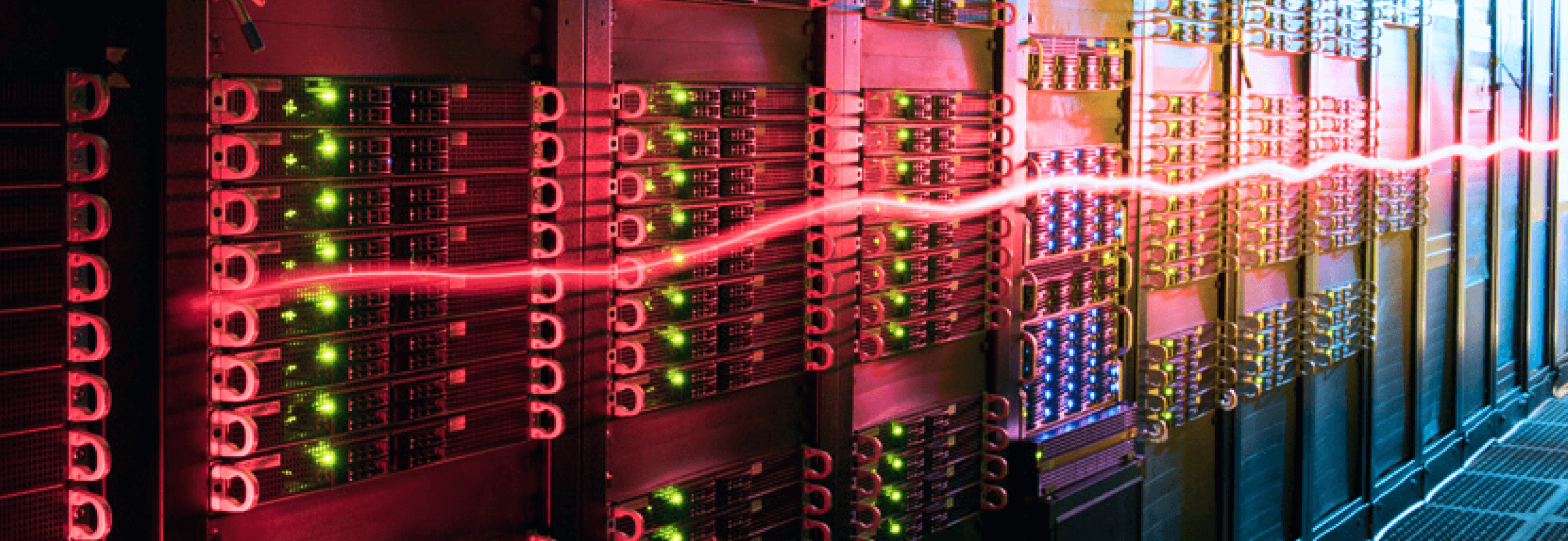 Cluster at the Fermilab computing center.